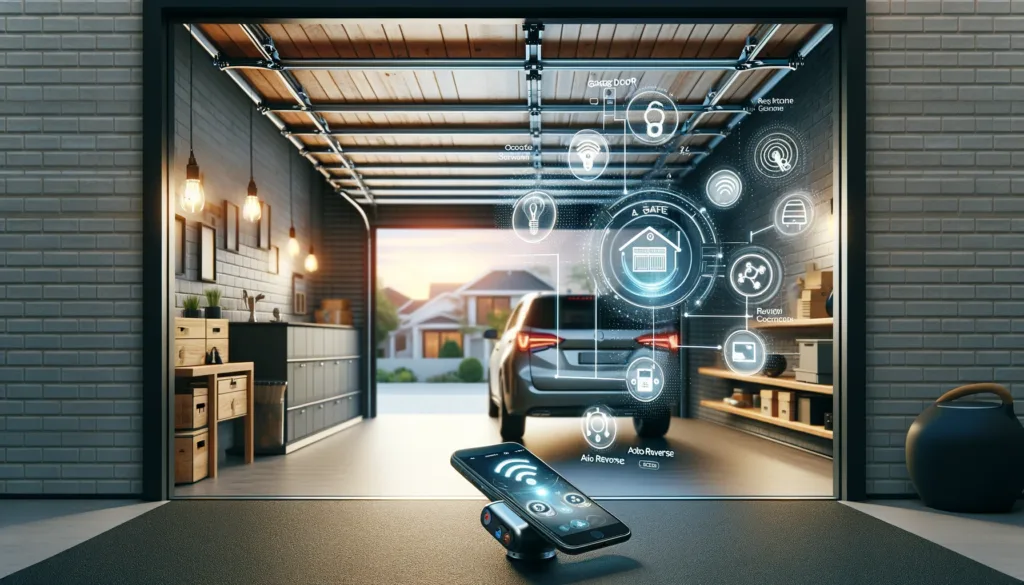 Garage door opener Connectivity and security