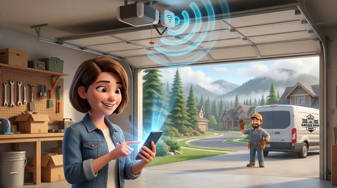 How to Add Wi-Fi Smart Control to a Garage Door Opener in Maple Ridge