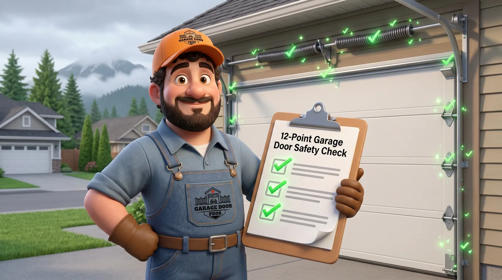 The 12-Point Garage Door Safety Check for Surrey Homeowners