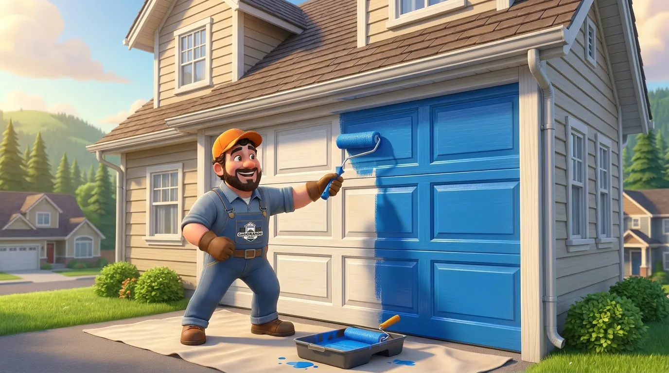 Painting a Garage Door in Mission: A Summer Guide to a Finish That Lasts