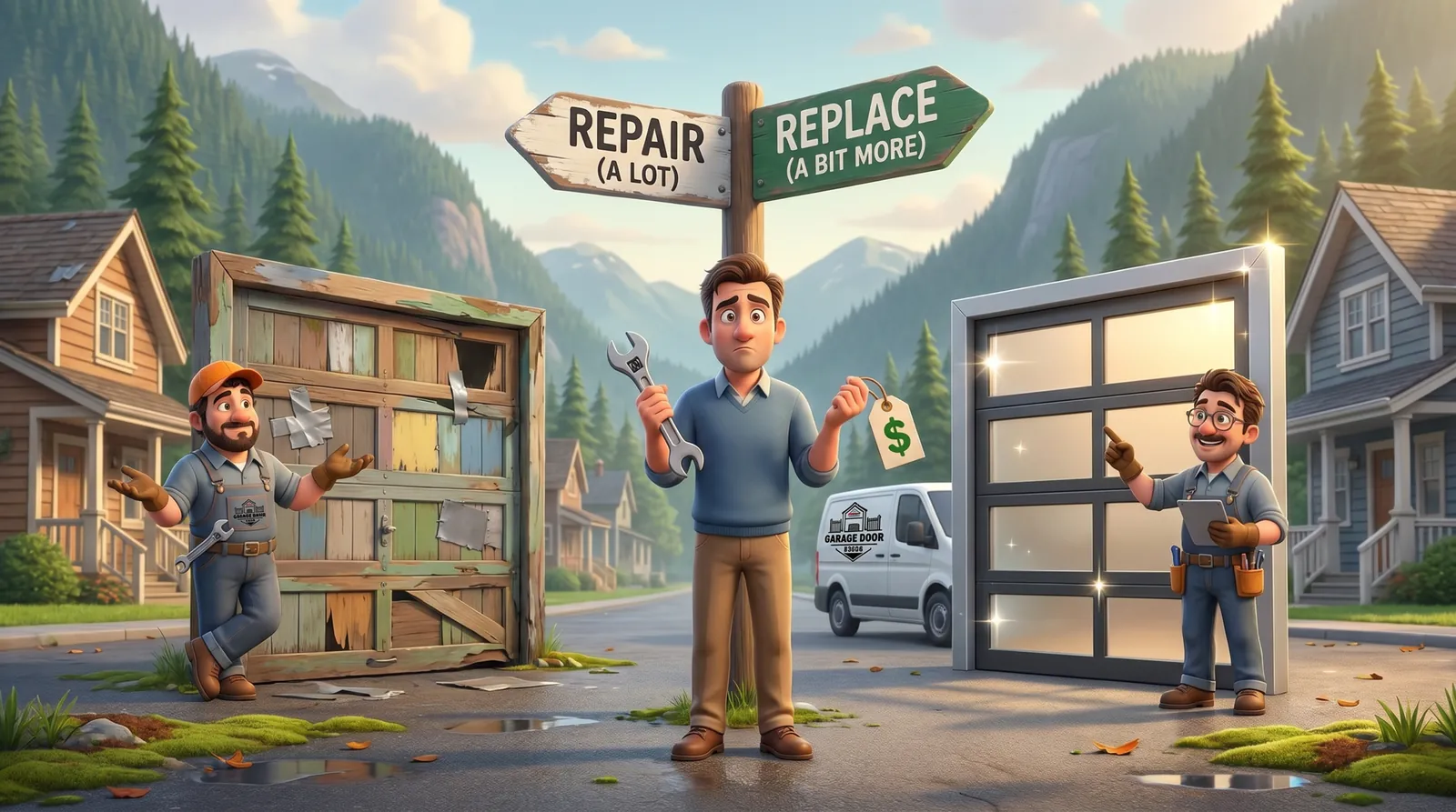 Repair or Replace? Deciding When Your Hope, BC Garage Door Has to Go